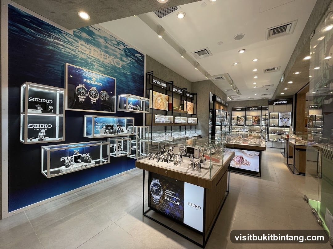 Watch Store Interior