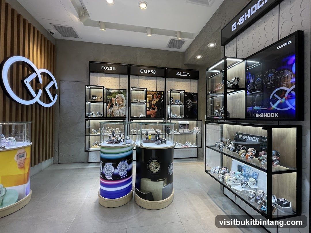 Watch Store Interior