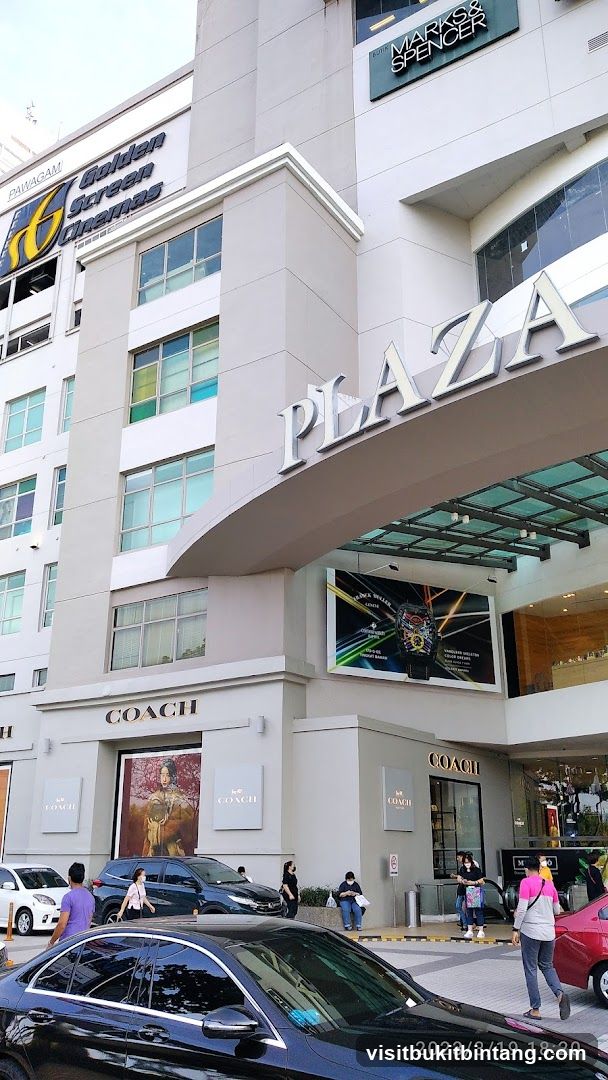 Plaza Building with Coach and Golden Screen Cinemas