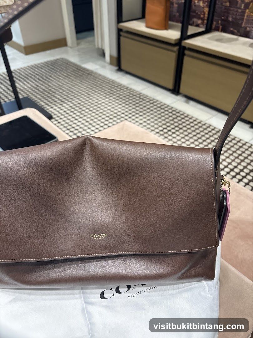 Brown Leather Handbag