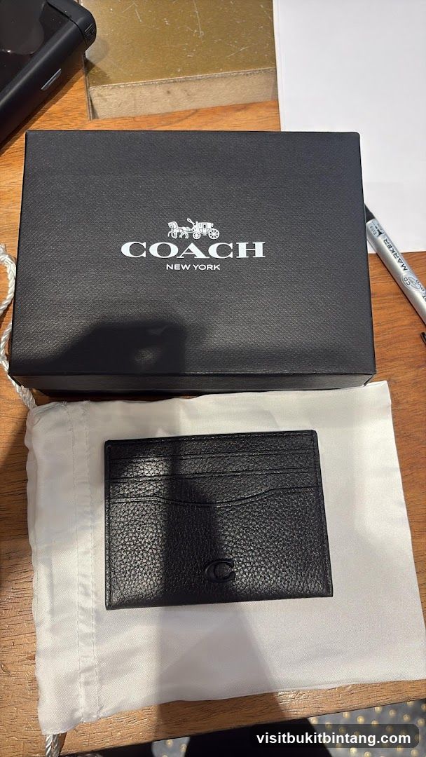 Coach Card Holder