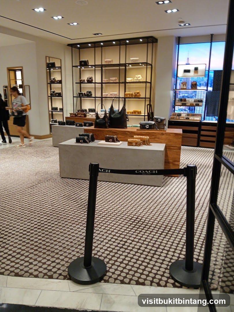 Coach Store Interior