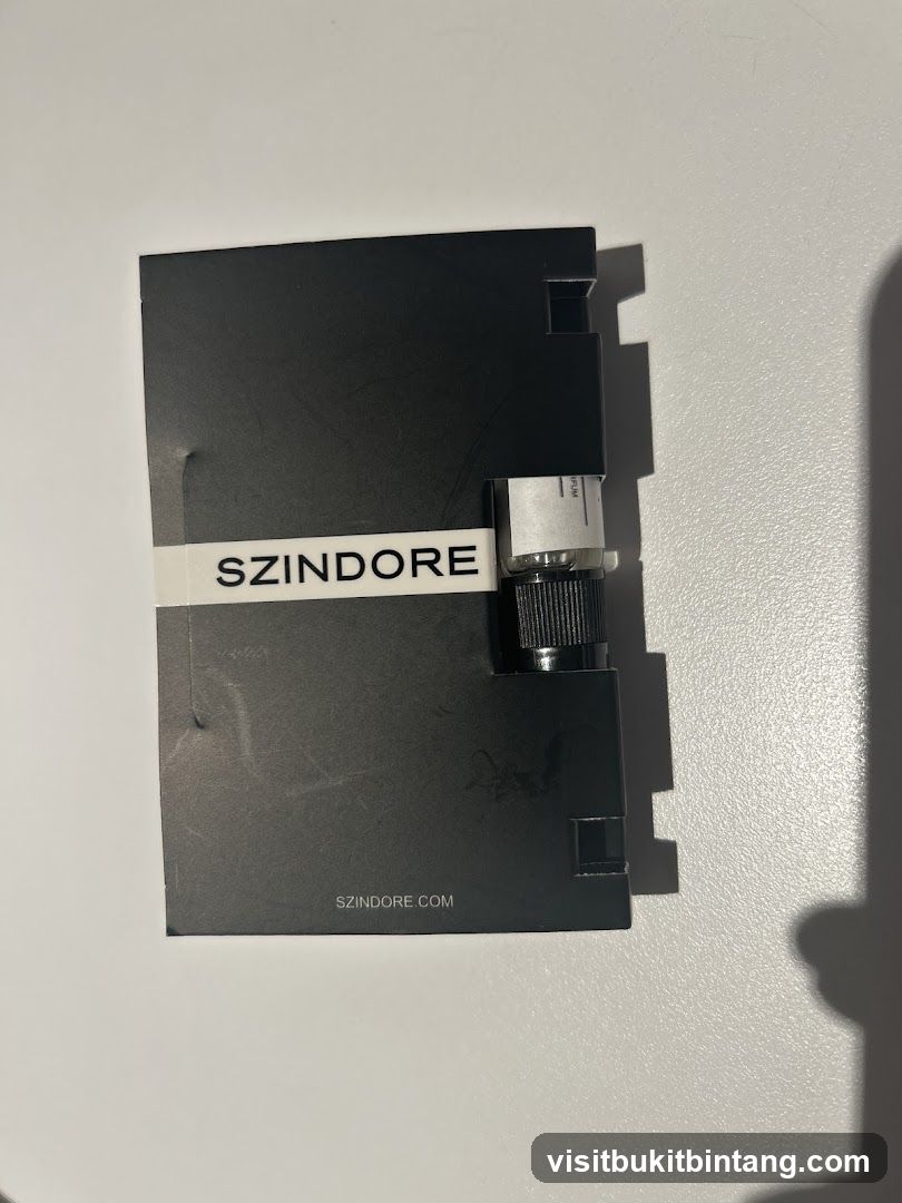 Perfume Sample Card