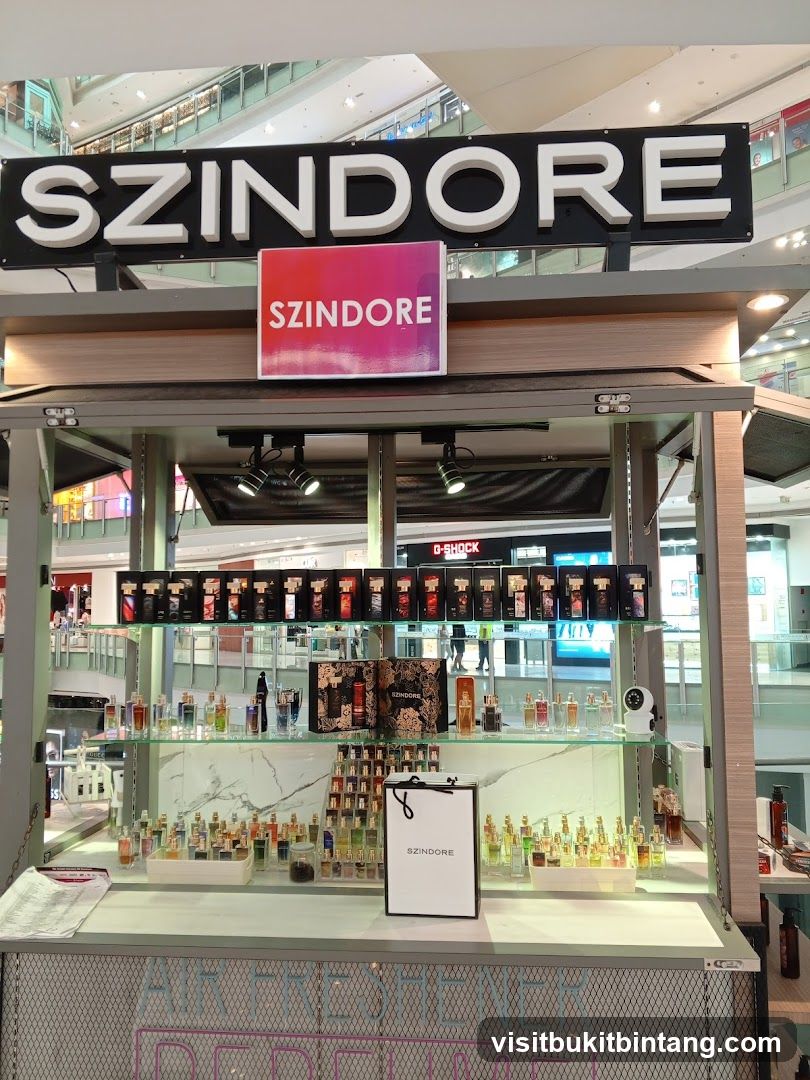 Perfume kiosk display