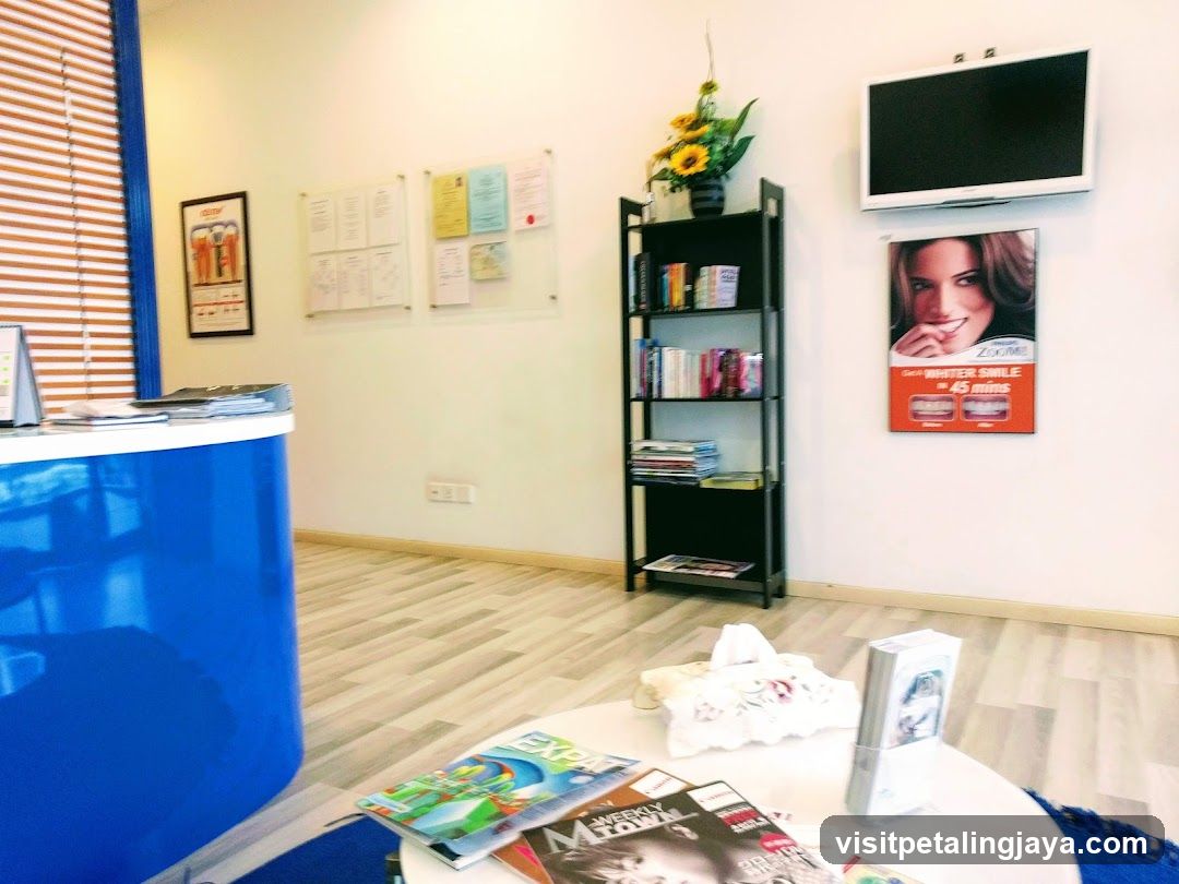 Interior of a clinic or office reception area