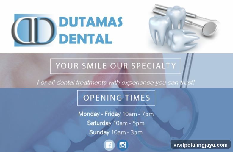 Dutamas Dental Advertisement
