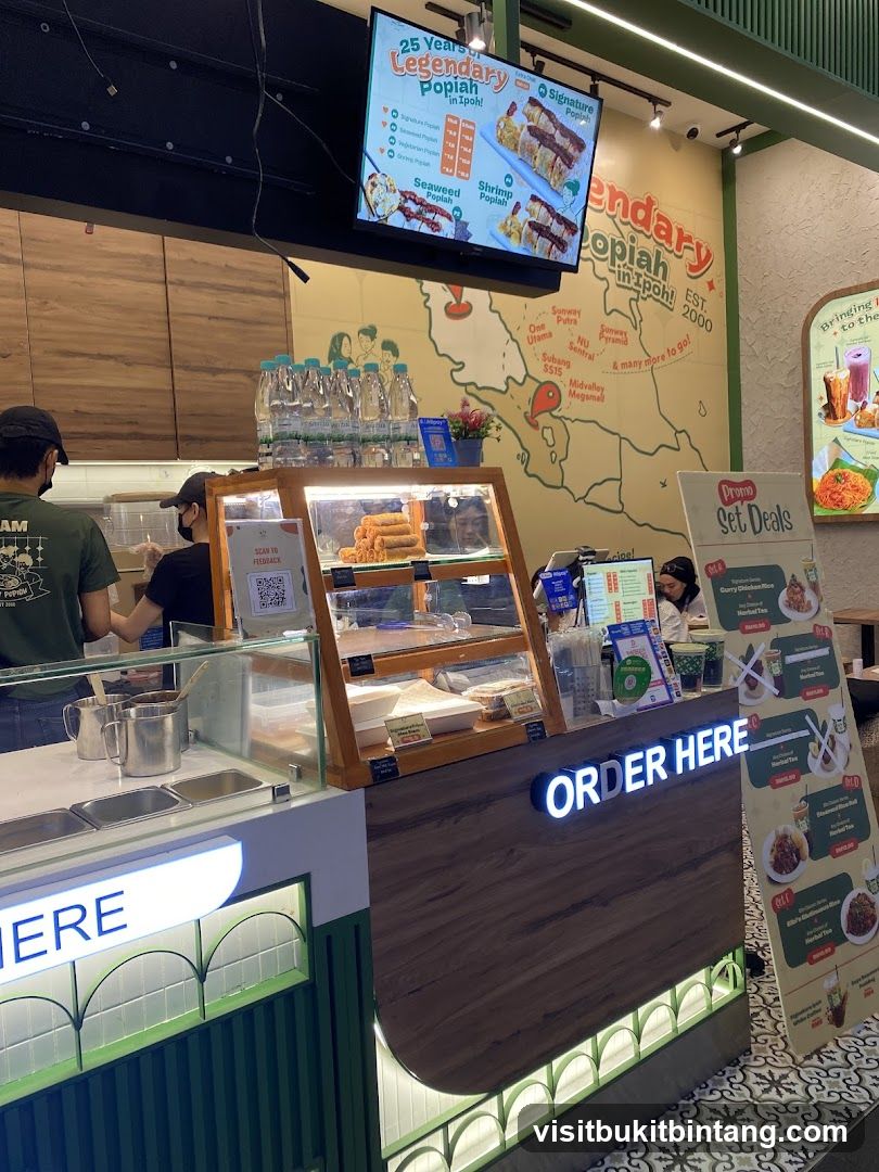 Popiah Shop Counter