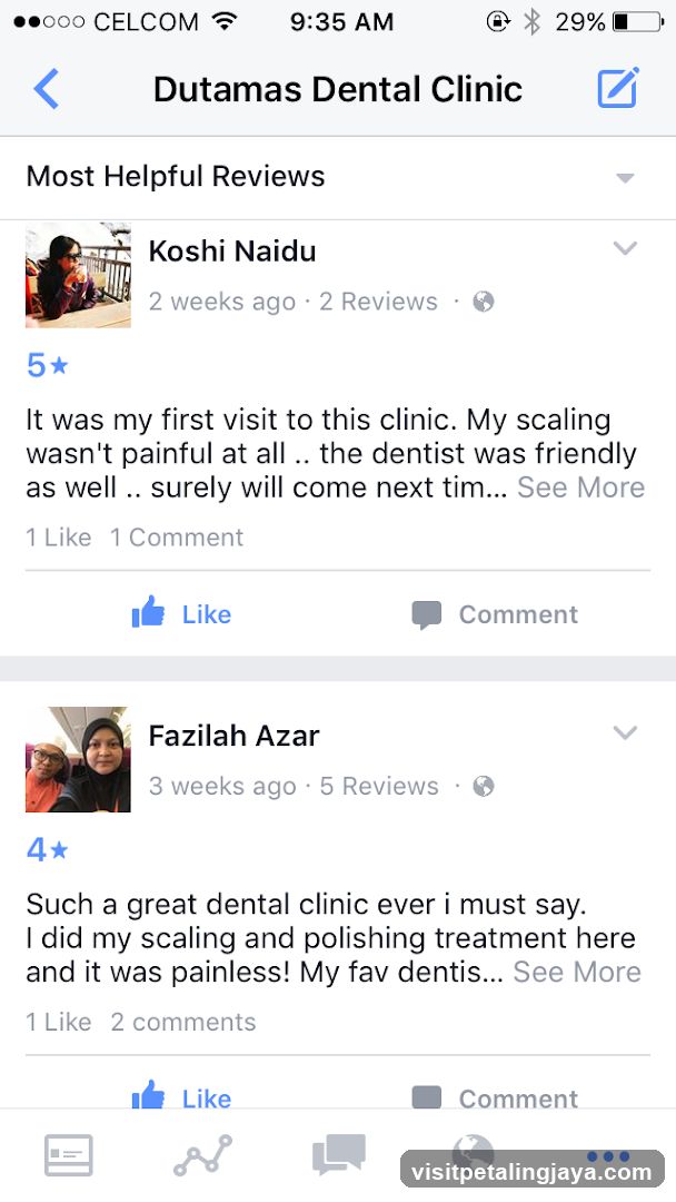 Dutamas Dental Clinic Reviews