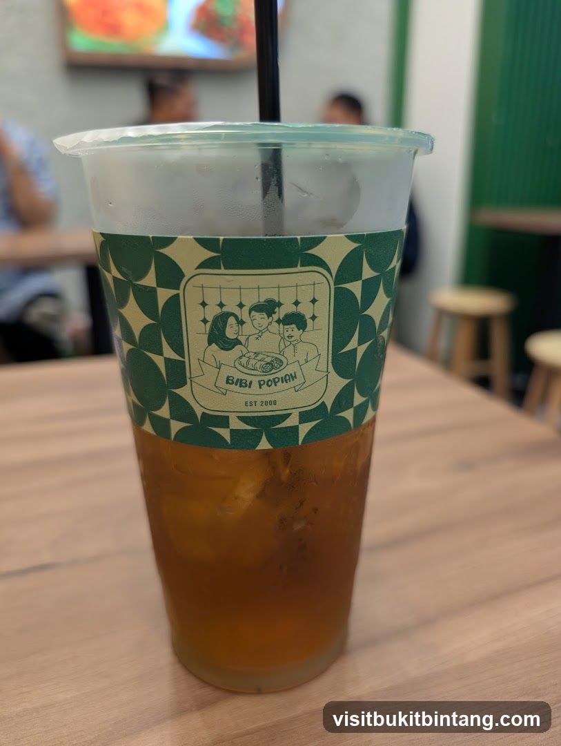 Iced Tea with Branding
