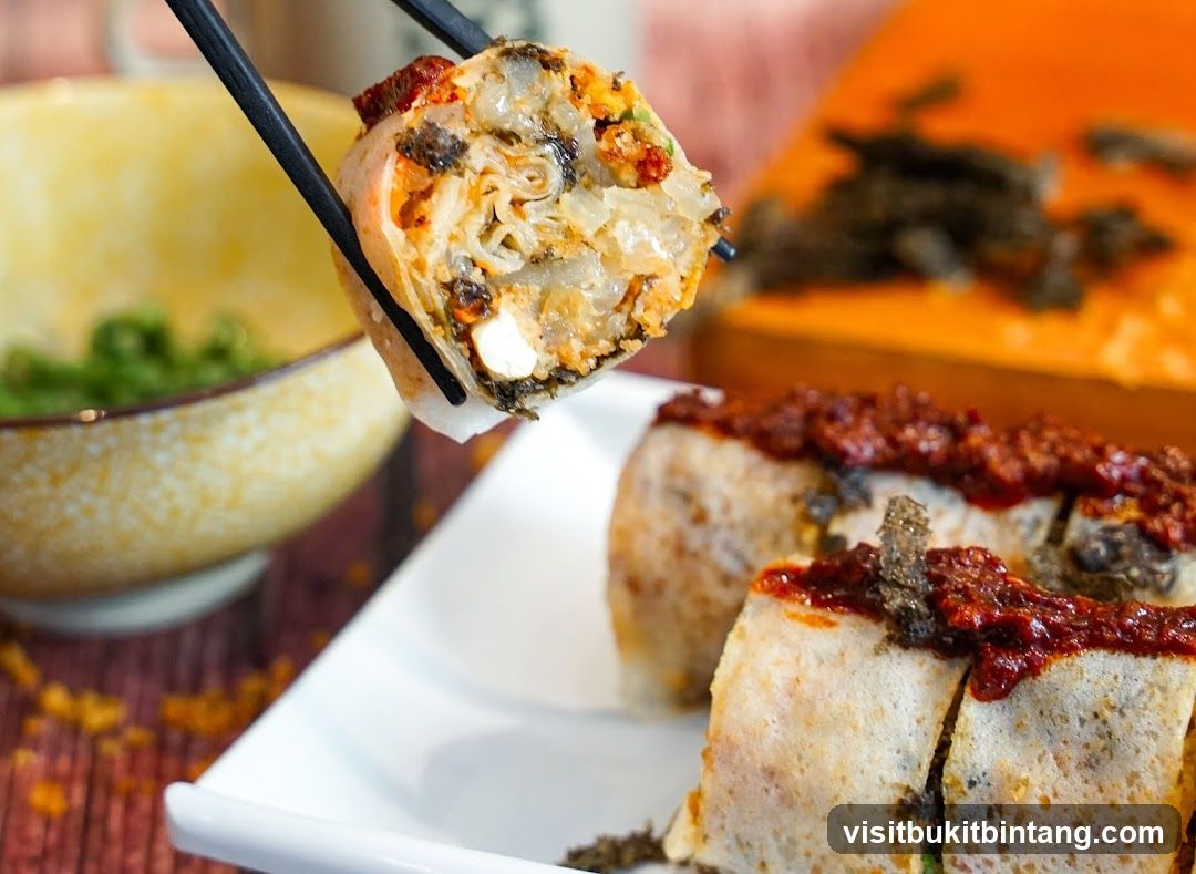 Spring Rolls with Chili Paste