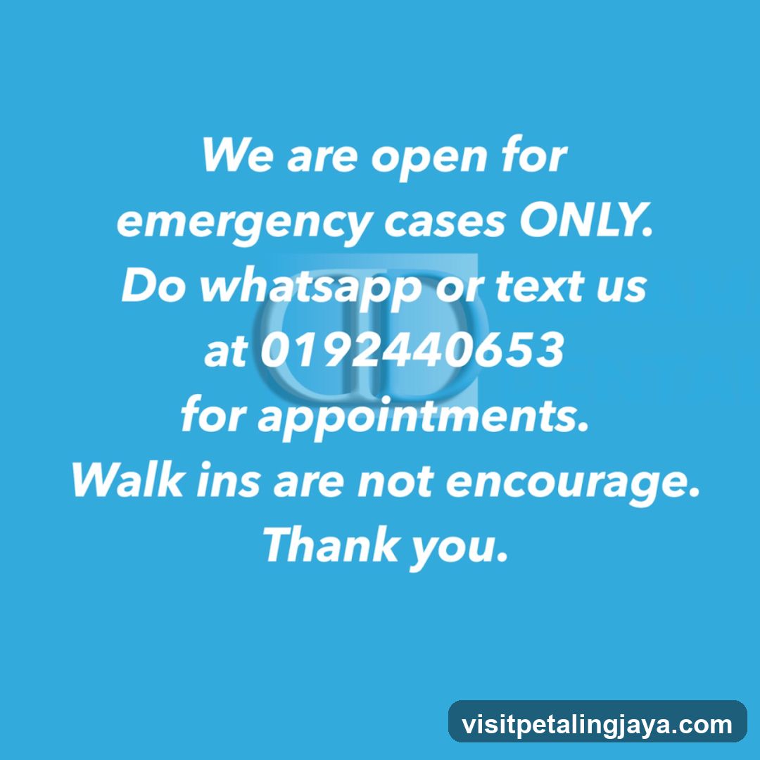 Emergency Appointment Notice