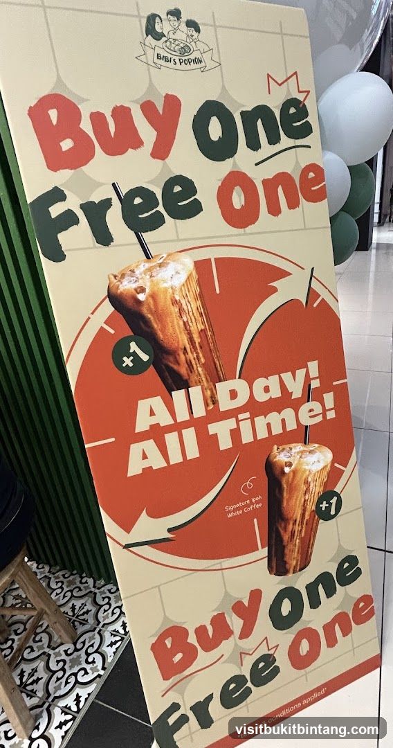 Buy One Free One Promotion