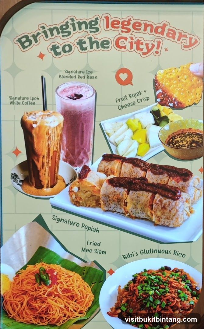 Food and Drink Menu