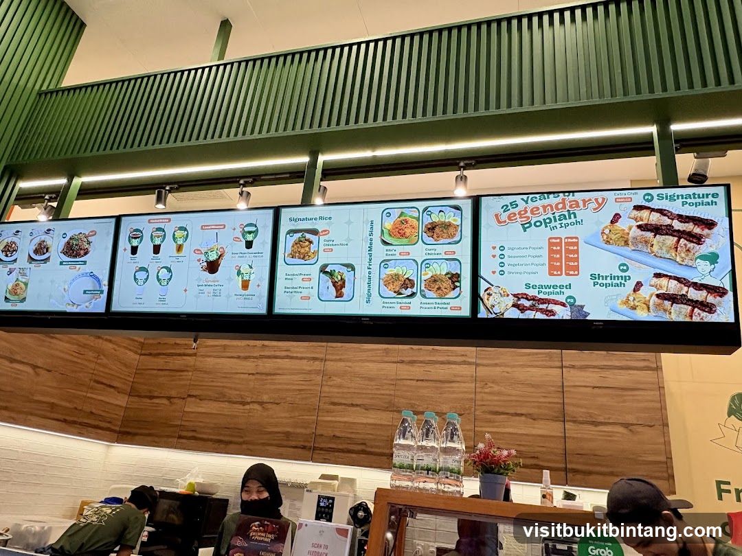 Legendary Popiah Menu