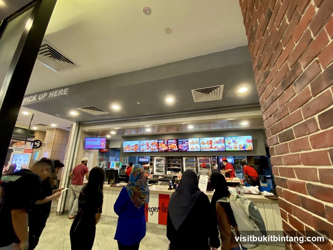 Fast Food Restaurant Interior