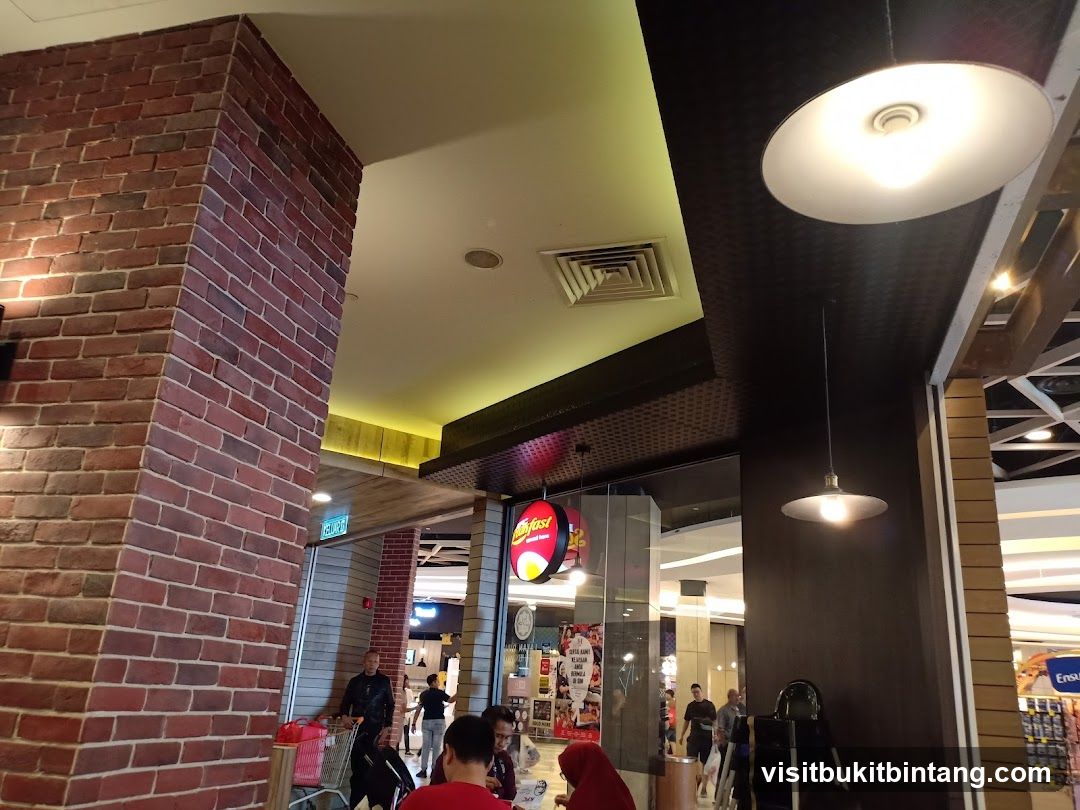 Restaurant Interior with Branded Signage