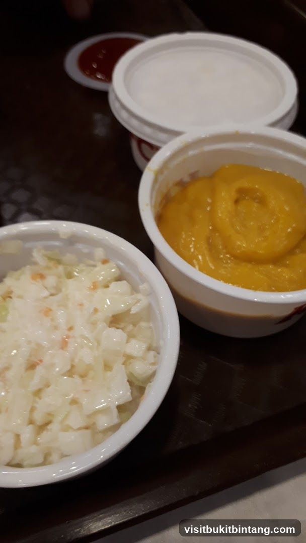 Coleslaw and Mustard