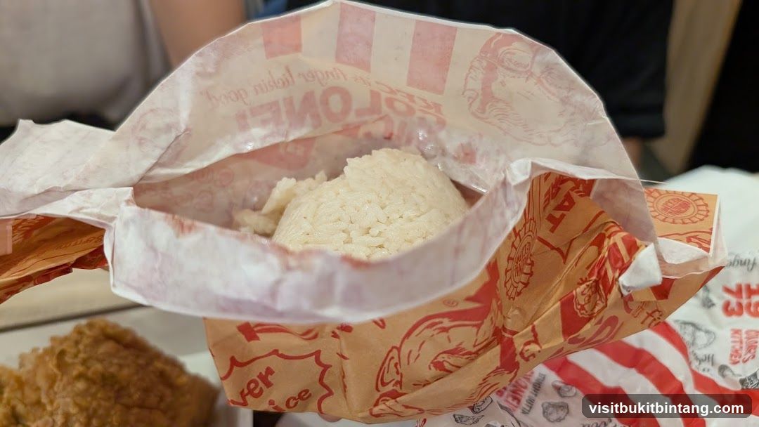 Fried Chicken and Rice