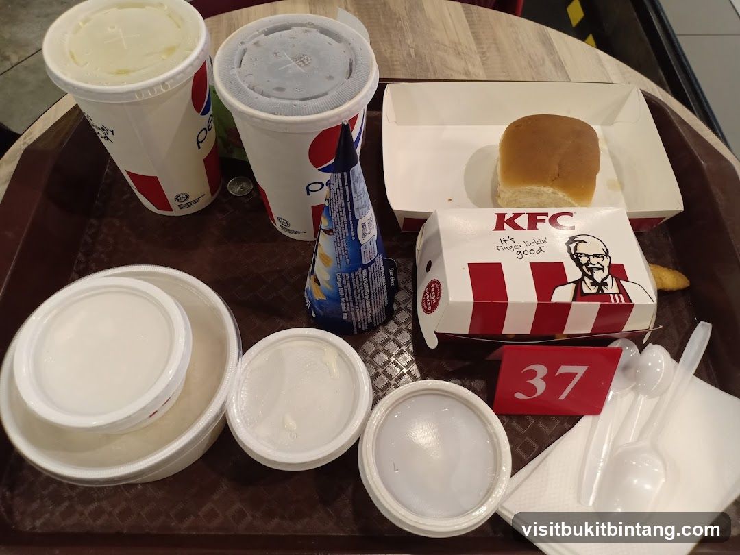 KFC Meal Tray