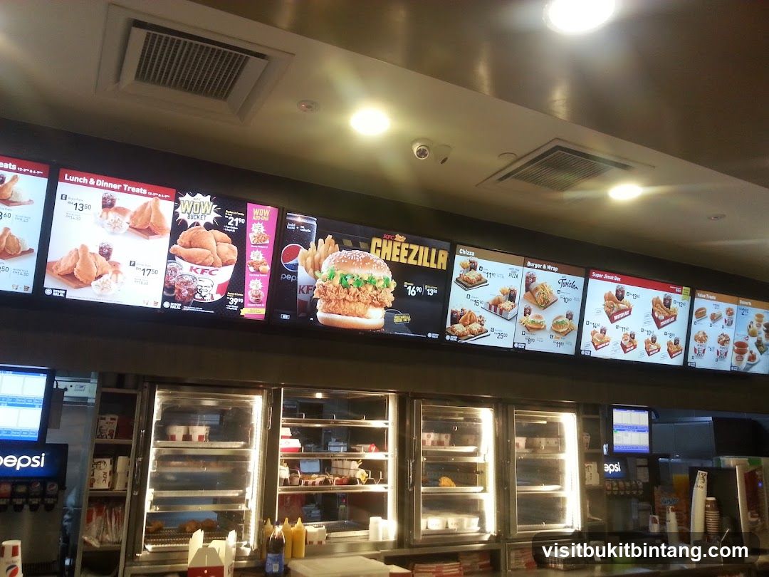 KFC Menu