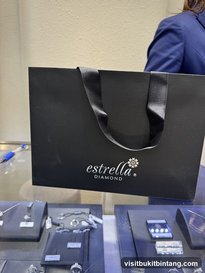 Jewelry Store Shopping Bag