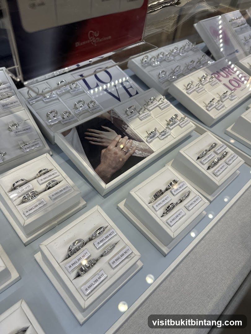 Diamond Rings Display