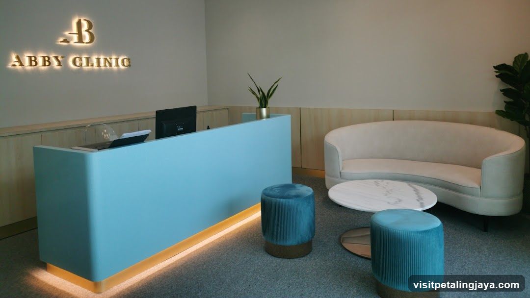 Abbey Clinic Reception Area