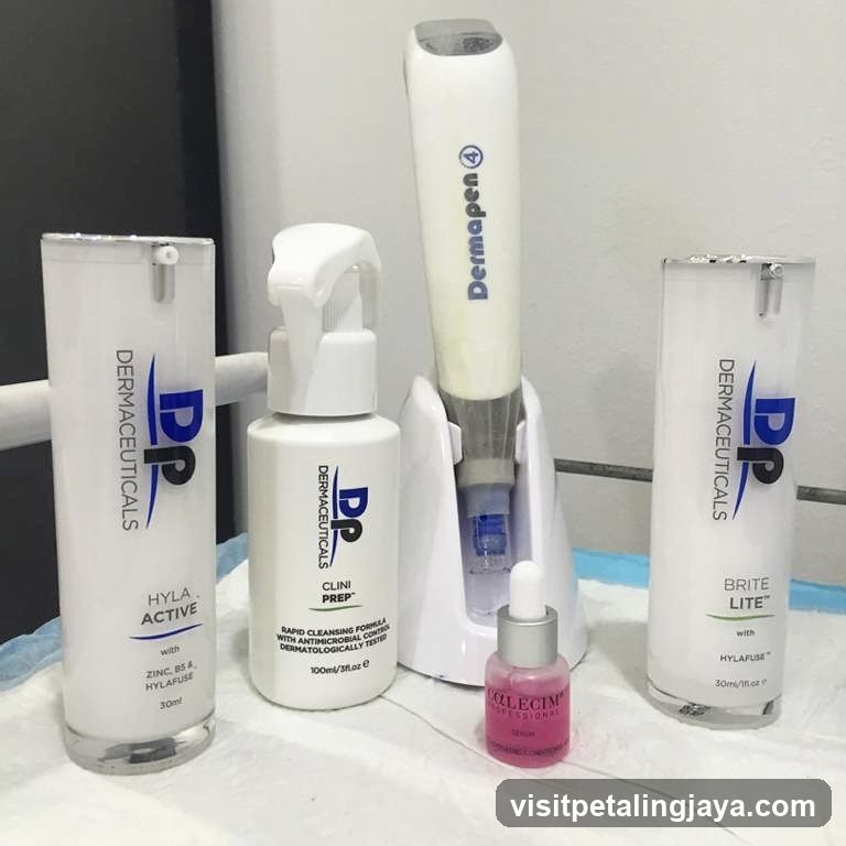 Dermaceuticals Product Display