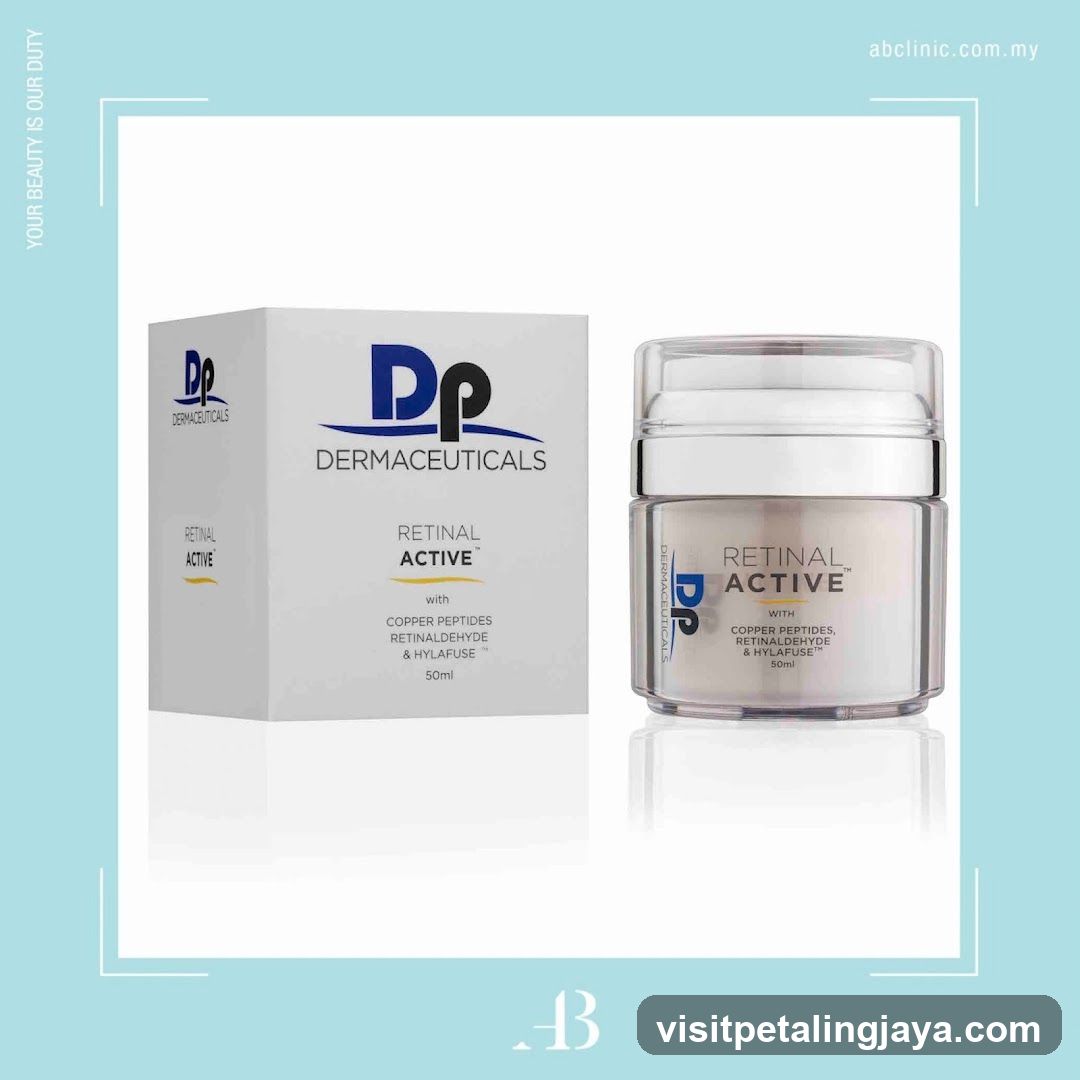 Dermaceuticals Retinal Active Product Display