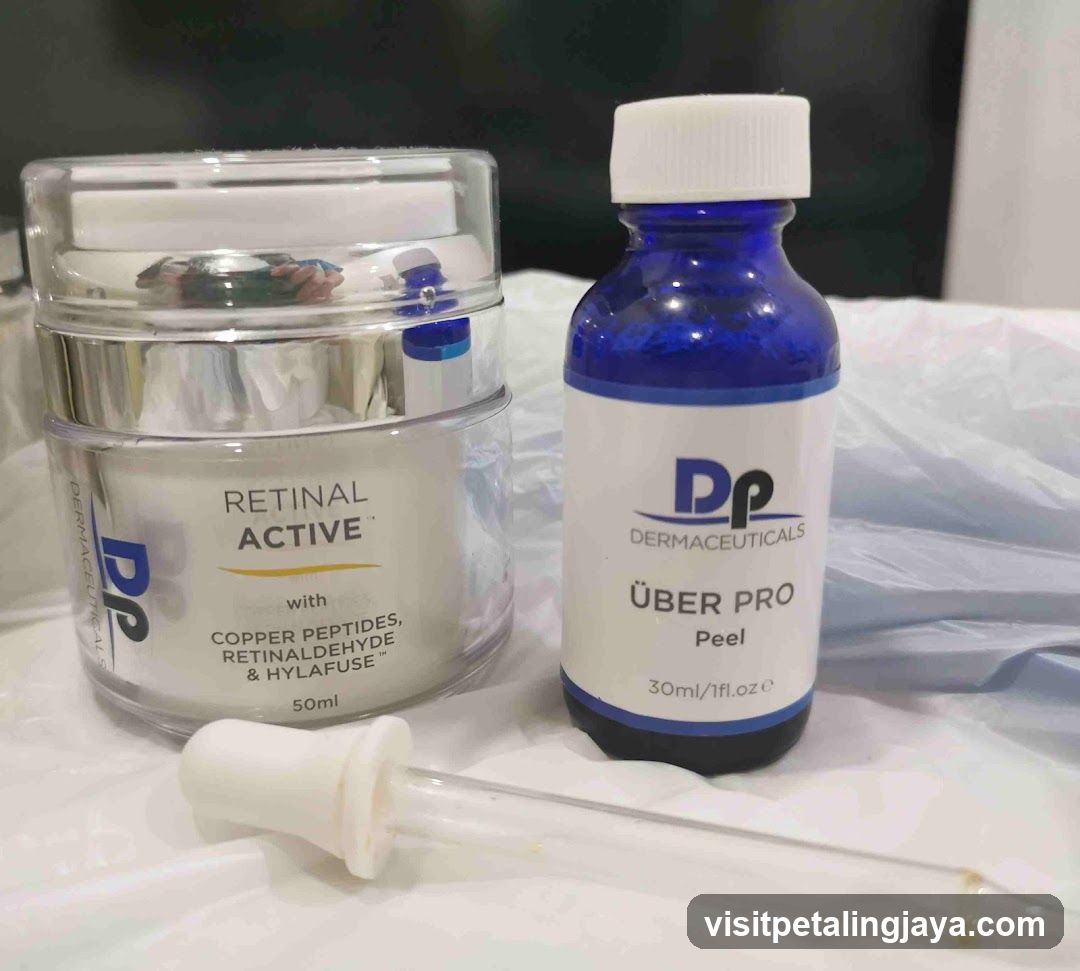 Dermaceuticals Product Display