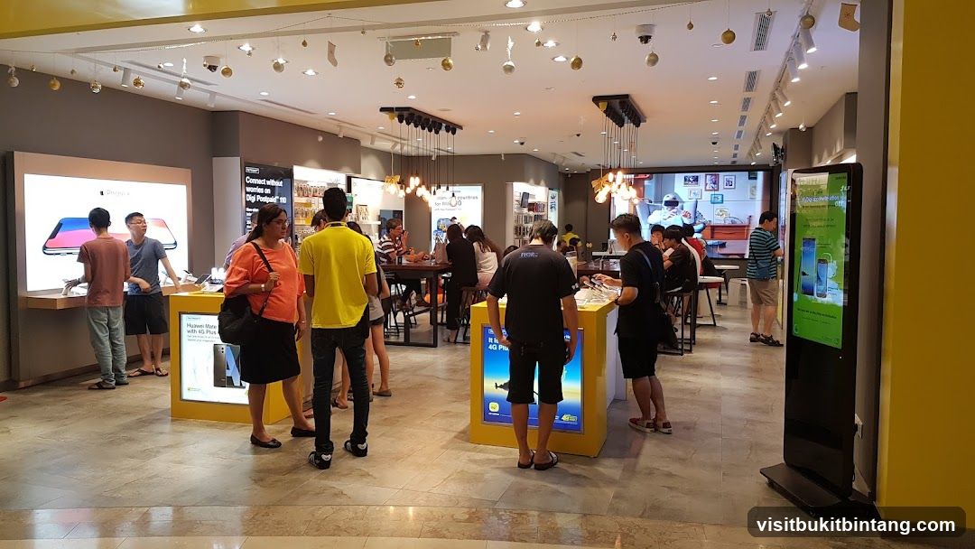 Electronics Store Interior