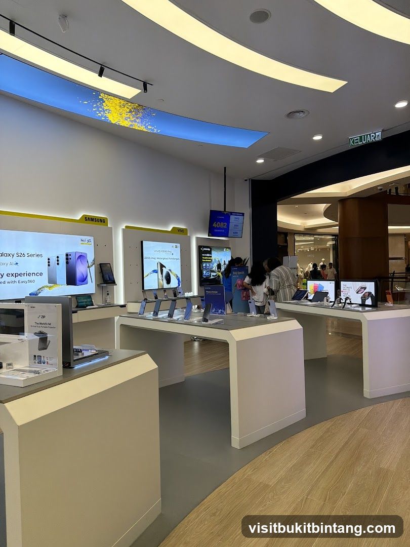 Electronics Store Display
