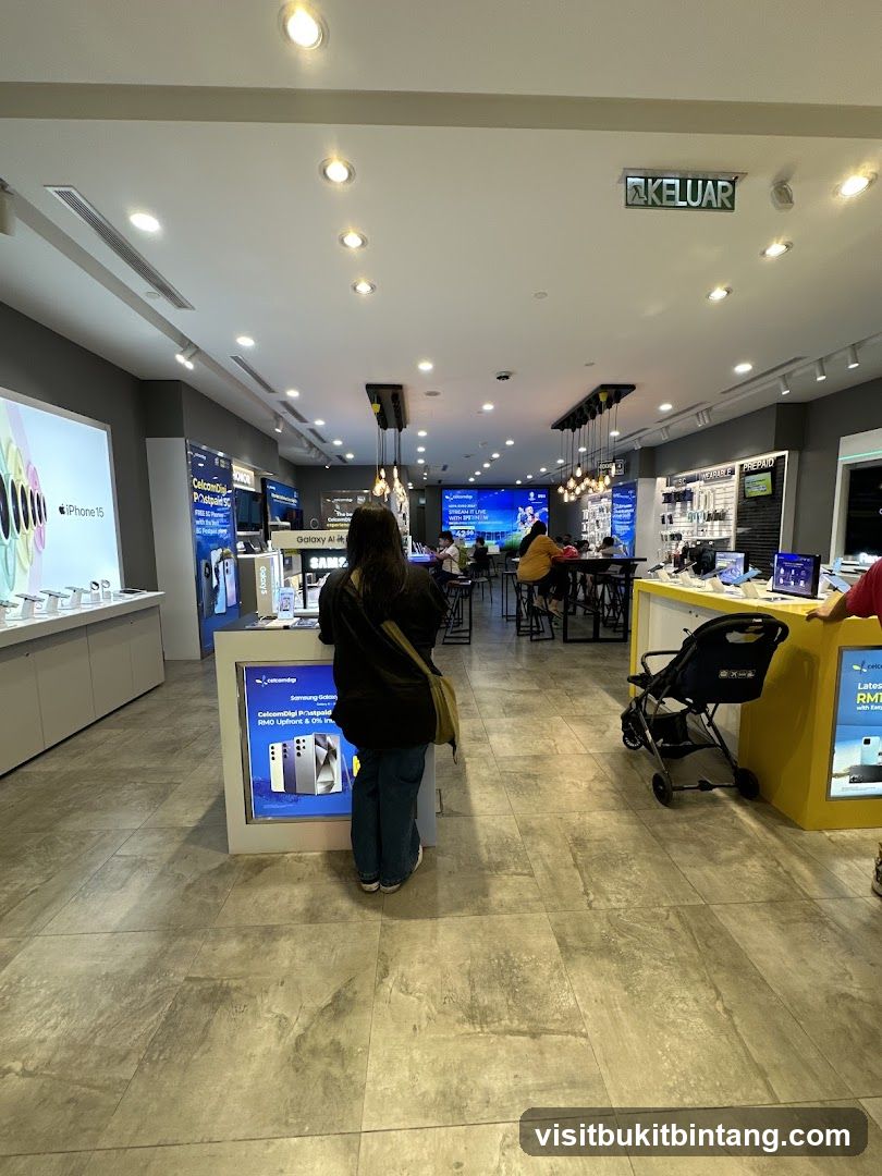 Electronics Store Interior