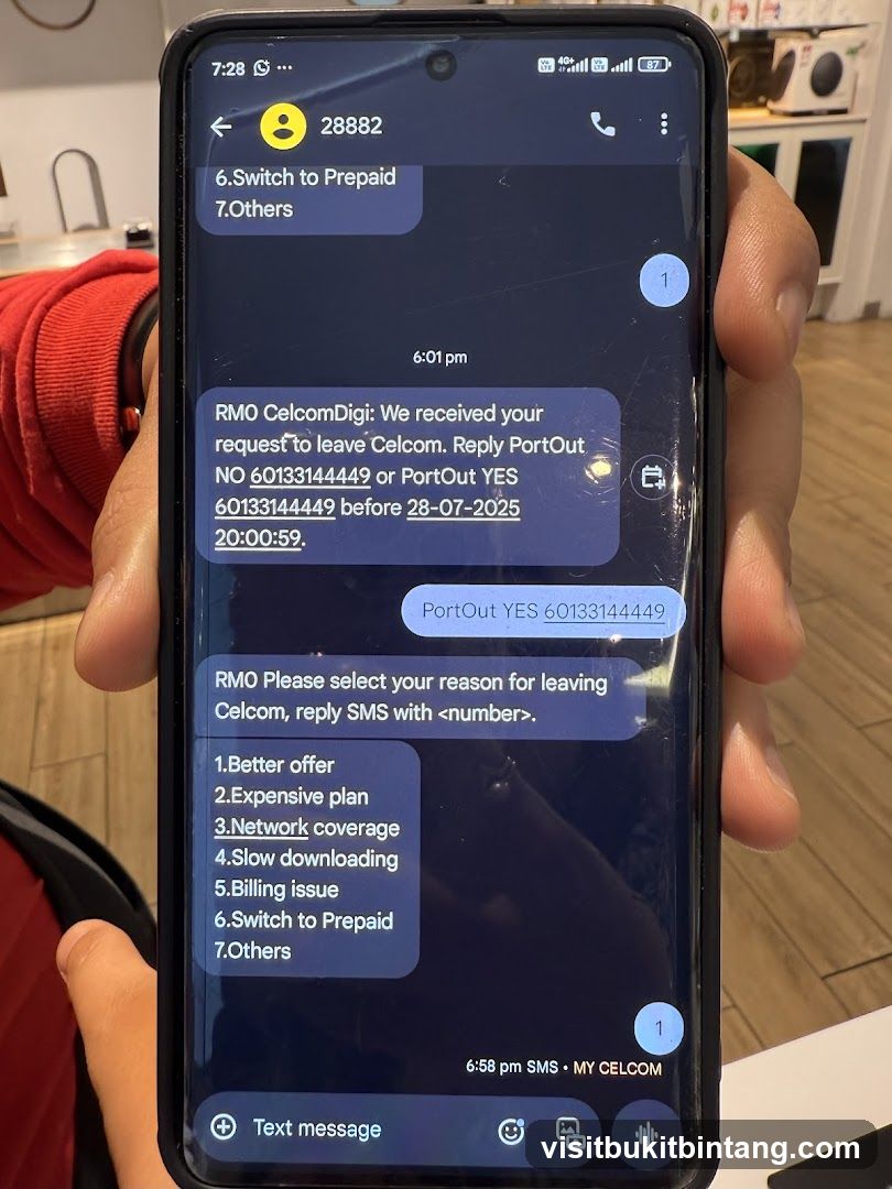 Text Message Conversation