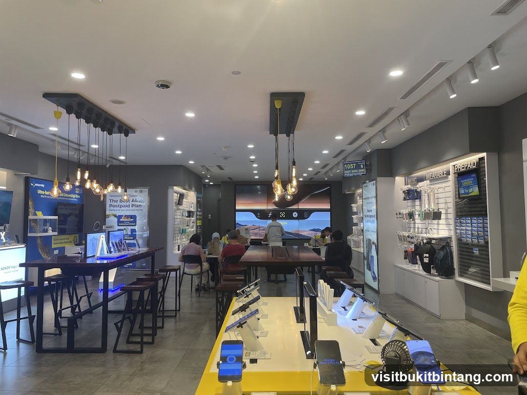 Electronics Store Interior