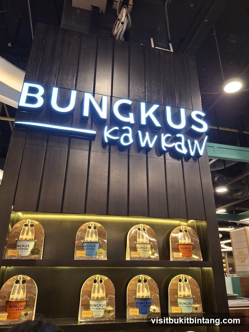 BUNGKUS kawraw display