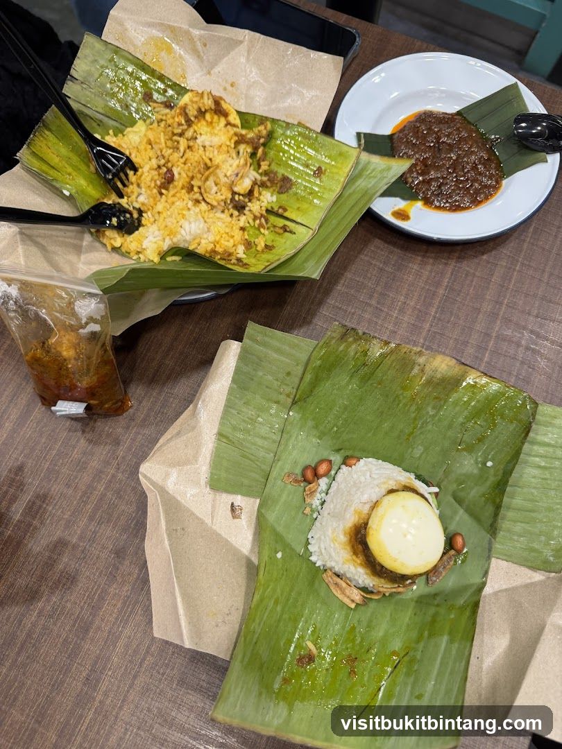 Nasi Lemak Dishes