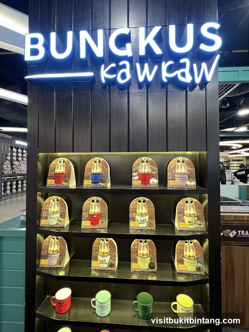 BUNGKUS KAWKAW Display