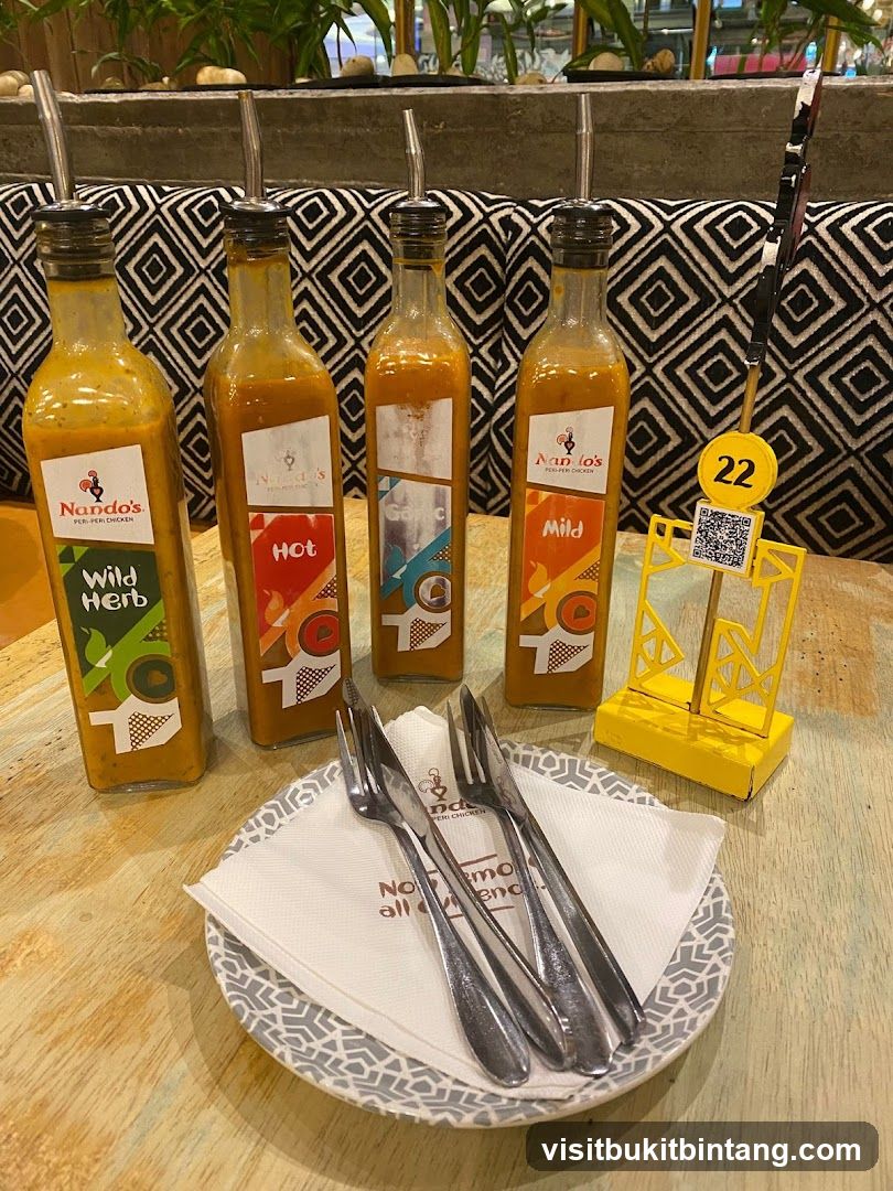 Nando's Sauces