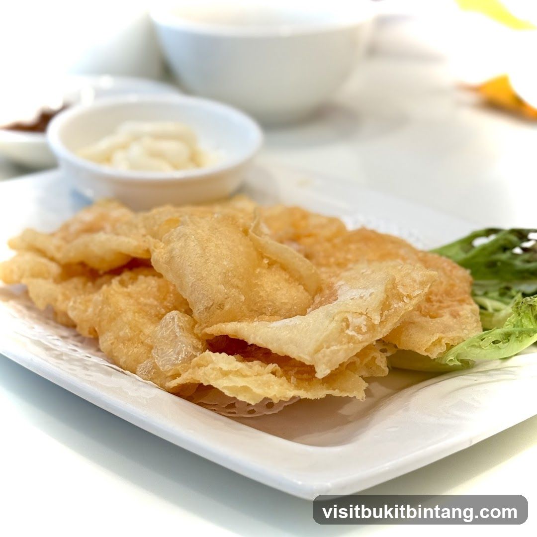 Crispy Fried Fish Skin