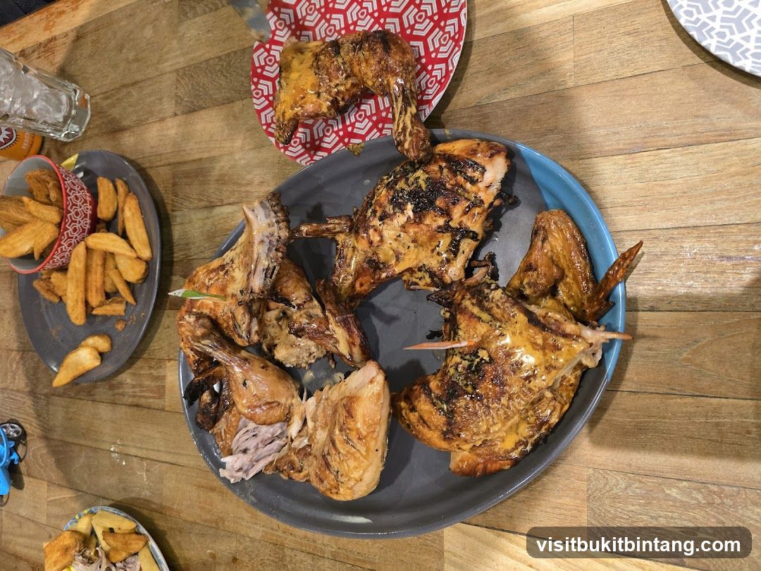 Grilled Chicken and Fries