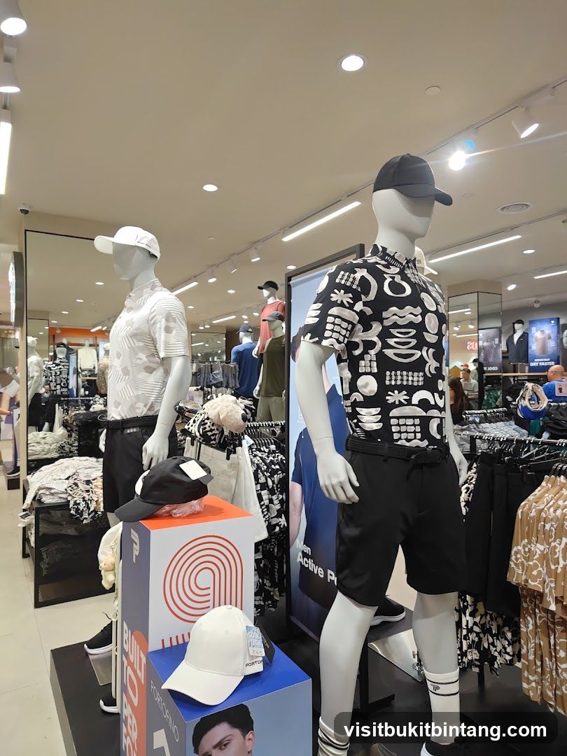Mannequins in a clothing store