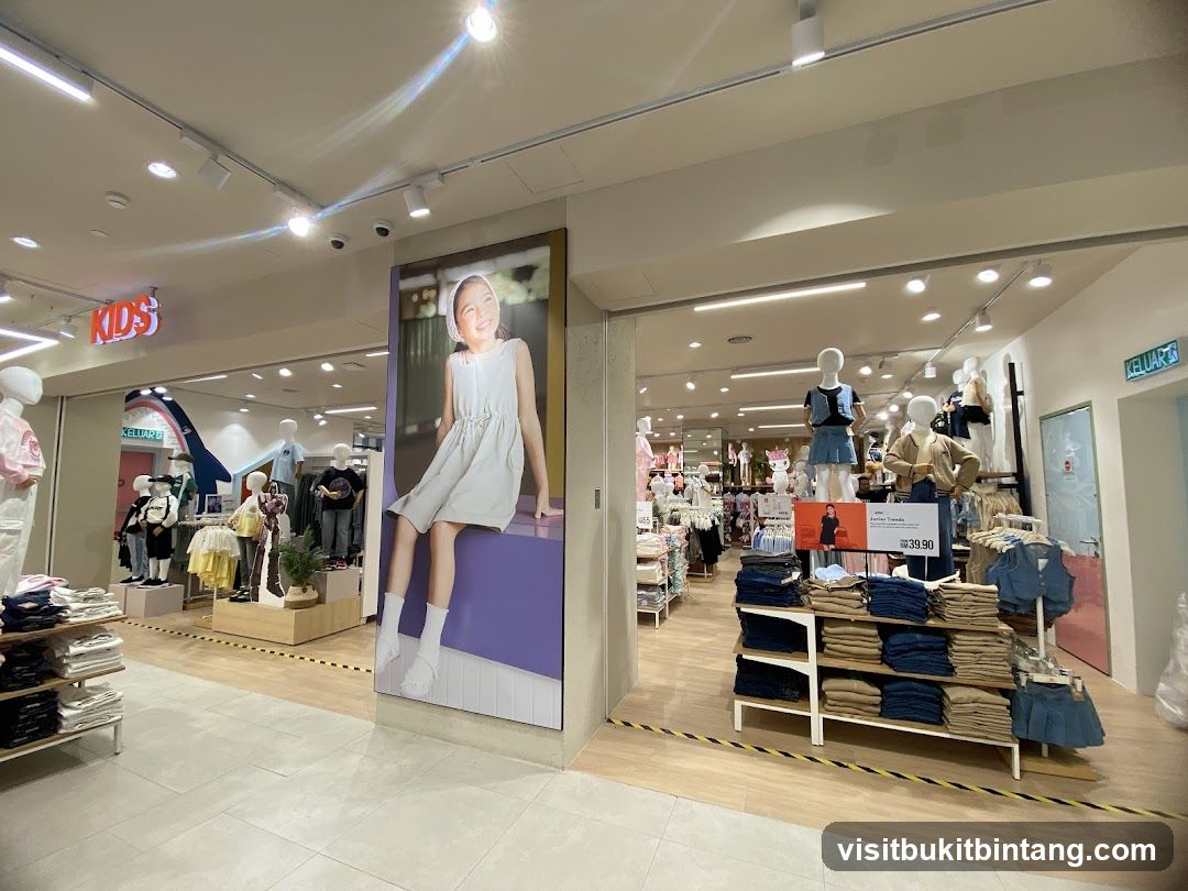 Kids Clothing Store Interior