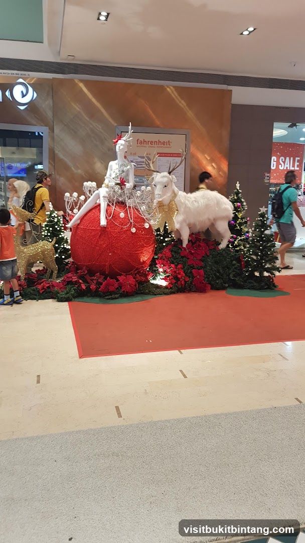 Christmas Display with Mannequin and Reindeer