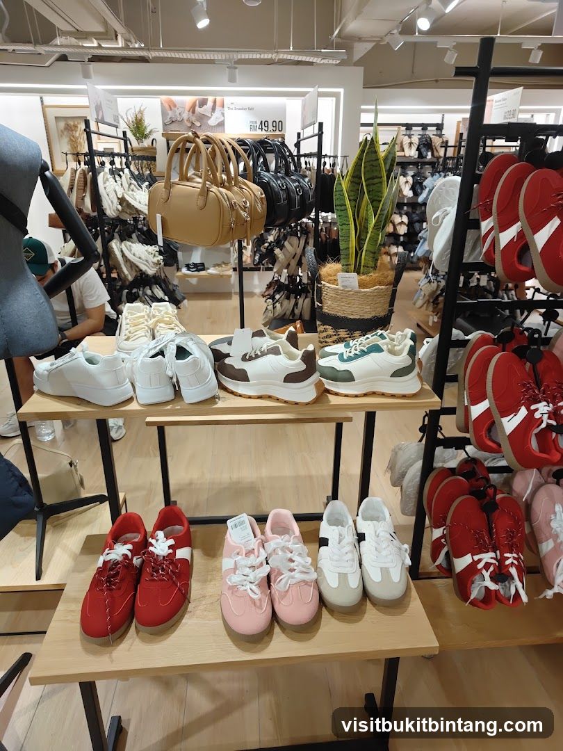 Shoe and Handbag Display