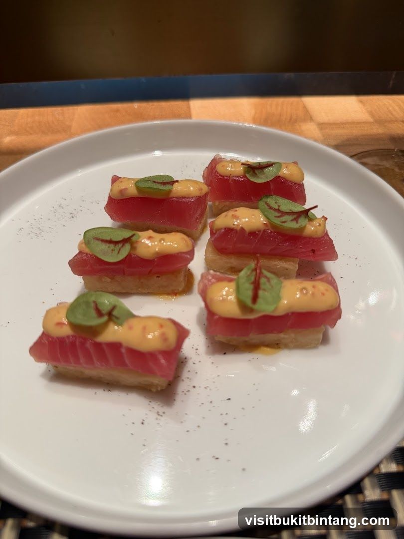 Tuna Nigiri Bites