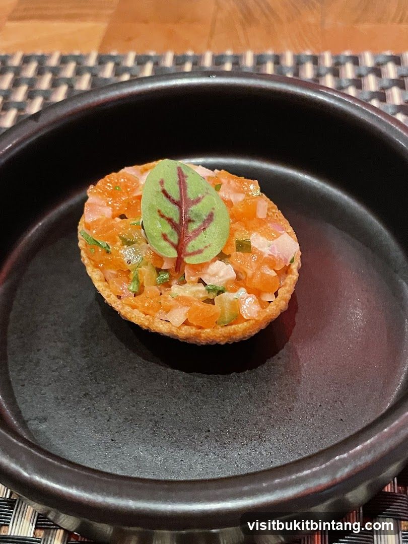 Salmon Tartare Bite