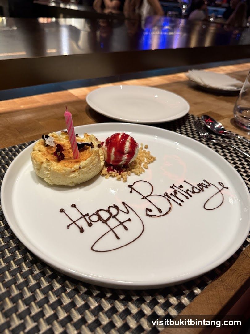 Birthday Dessert