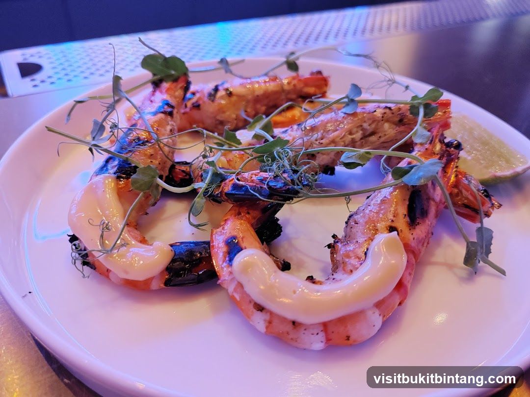 Grilled Shrimp with Sauce