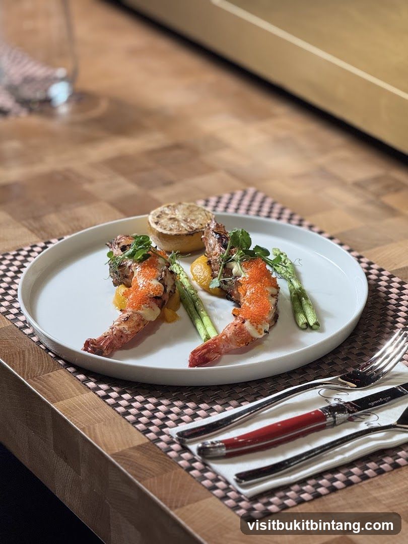 Gourmet Shrimp and Asparagus Dish